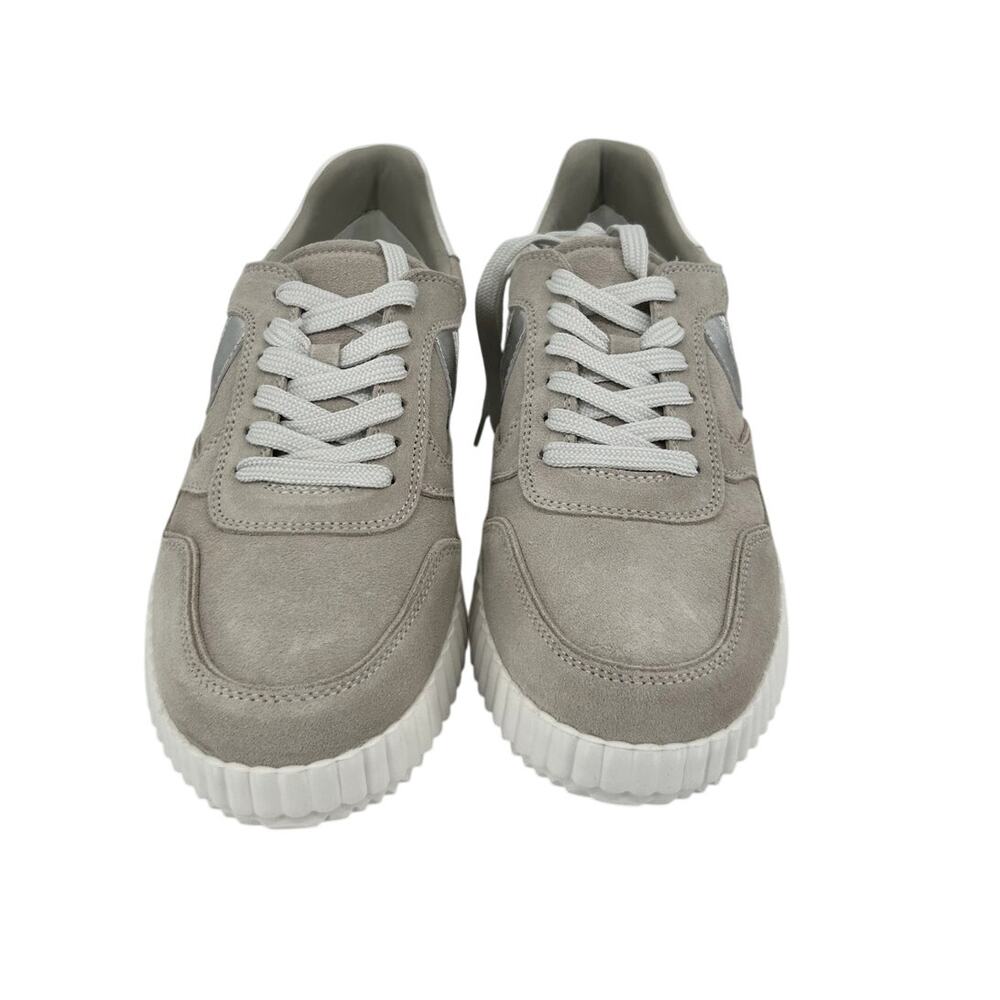 NEW Steve Madden Shereen Suede Gray Grey Casual Sneakers Women’s 8.5